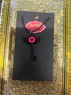 Hazbin Hotel Hot Topic Key Necklace