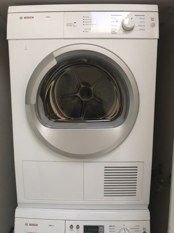 Bosch Axxis 24” compact stacking vented electric dryer for Sale in San Mateo, CA OfferUp