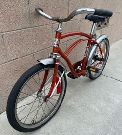 vintage 1970s Eastern European sidewalk cruiser bicycle, most likely manufactured by Velamos (Czechoslovakia) or Tyler