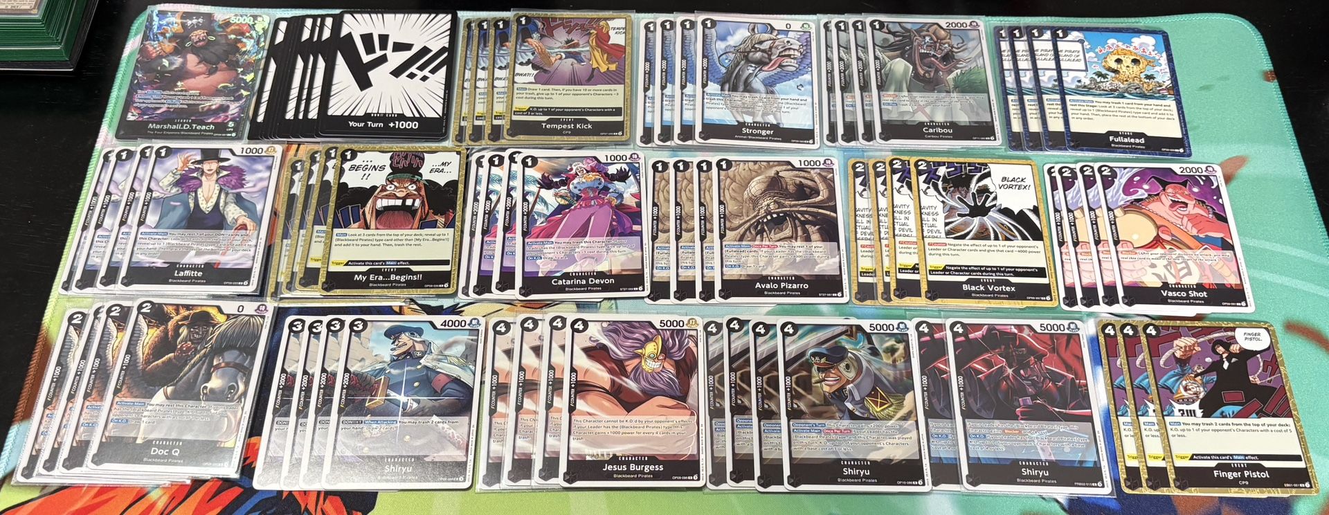 One Piece Marshall D Teach Deck + Extras