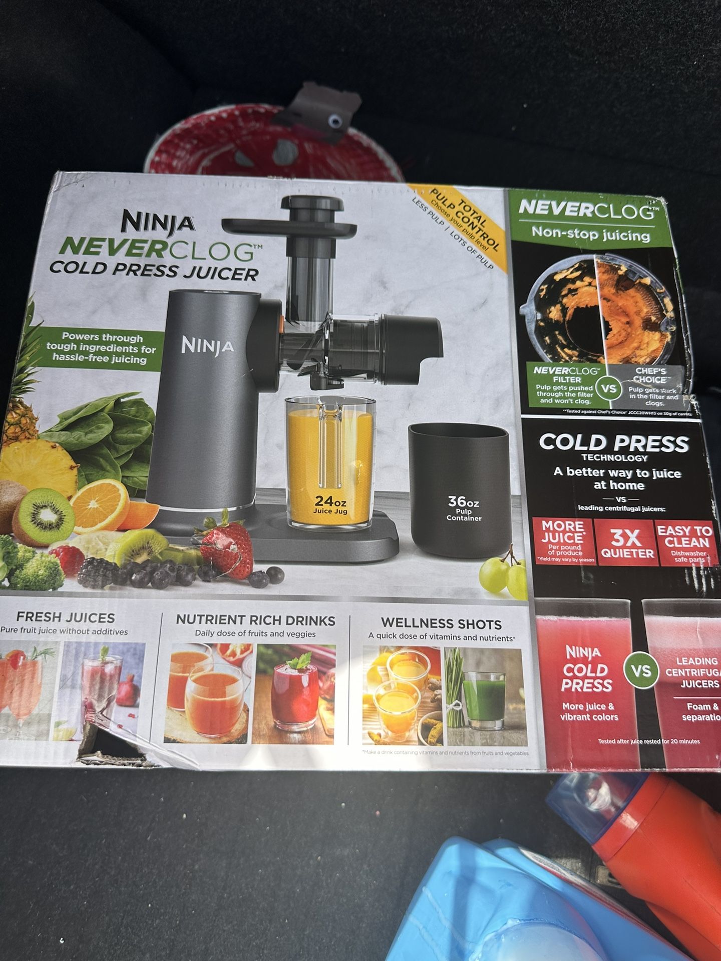 Ninja Juicer never clog