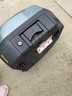 Motorcycle Top Case Boxes with Lock
