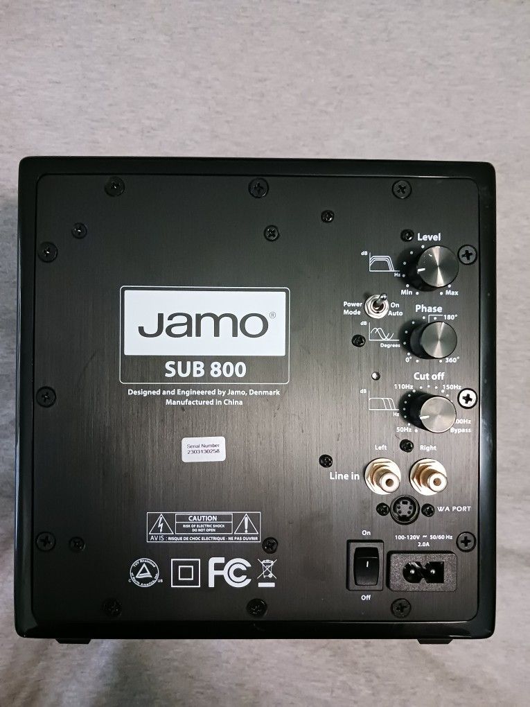 Jamo Sub 800 Subwoofer