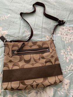 Coach cross body purse