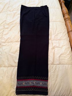 Vintage J. Jill  black womens pants