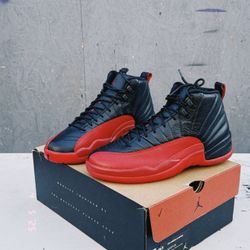 2016 Jordan 12 Flu And The Gym Red