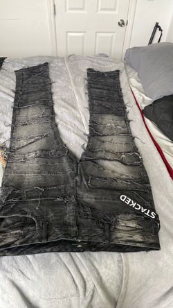 JC Legacy Edition Stacked Distressed Jeans
