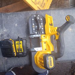 Hand held DeWalt band saw