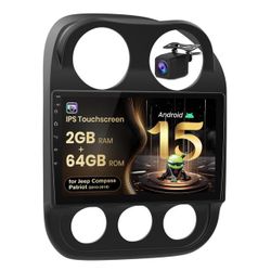 New 丨 Car Stereo fit Jeep Compass/Patriot 2010–2016 w/ Wireless CarPlay