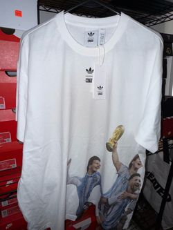Kith x Adidas Messi World Cup Graphic Tee Large & Medium $160