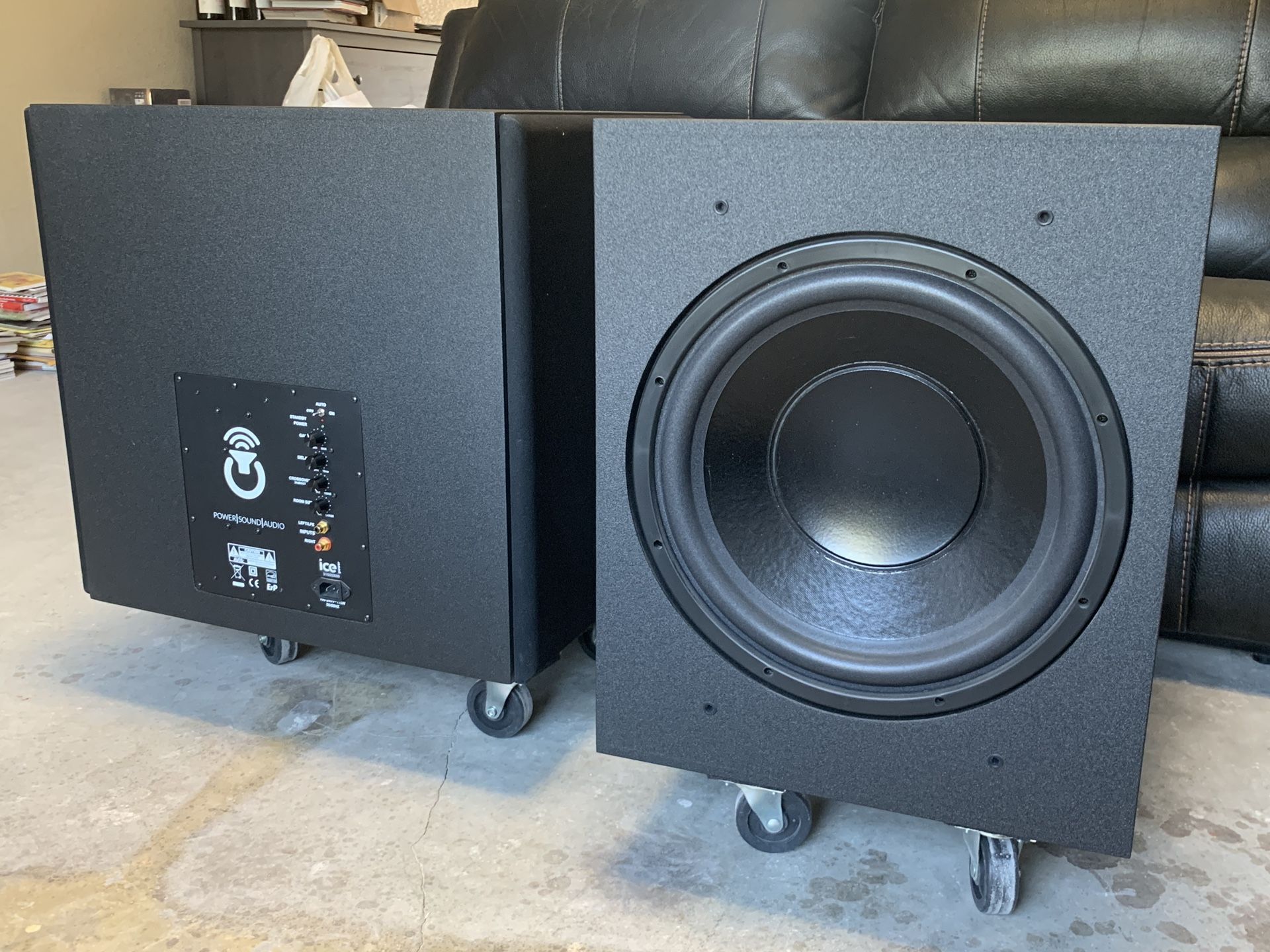 2 Power Sound Audio – PSA s3000i subwoofers.