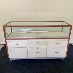 Vintage Glass Display Case