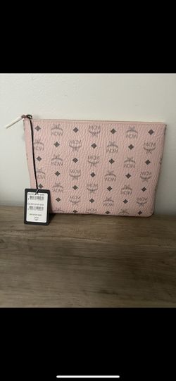 Authentic MCM Visetos Crossbody Pink Brand New PRICE GIRM OFFERS WILL BE IGNORED 