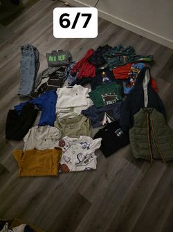 Lote de ropa de niño por bolsa
