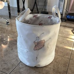 Ballet basket hamper storage
