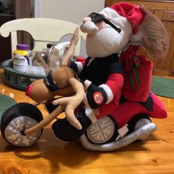 Harley Biker Santa