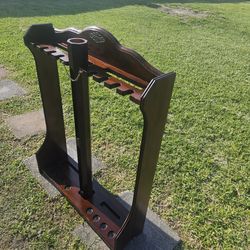 Brunswick Wooden Pool Cue Rack – Excellent Condition