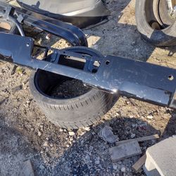 2014 To 2018 Chevy Or GMC 1500 Or 2500 Rear Bumper Black OEM Part