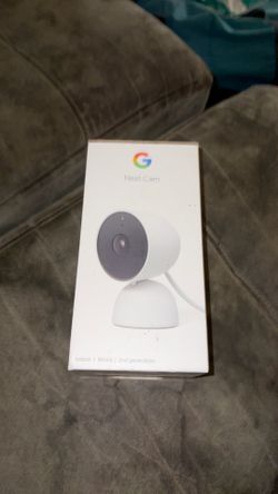 Google Nest Cam (Indoor Wired 2nd Gen) – Brand New Sealed