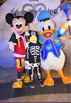 Mickey Mouse skeleton