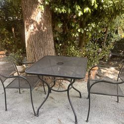 Patio Table And Chairs Set 
