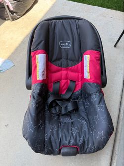 EVEN FLO CAR SEAT WITH BOTTOM LIKE BRAND NEW