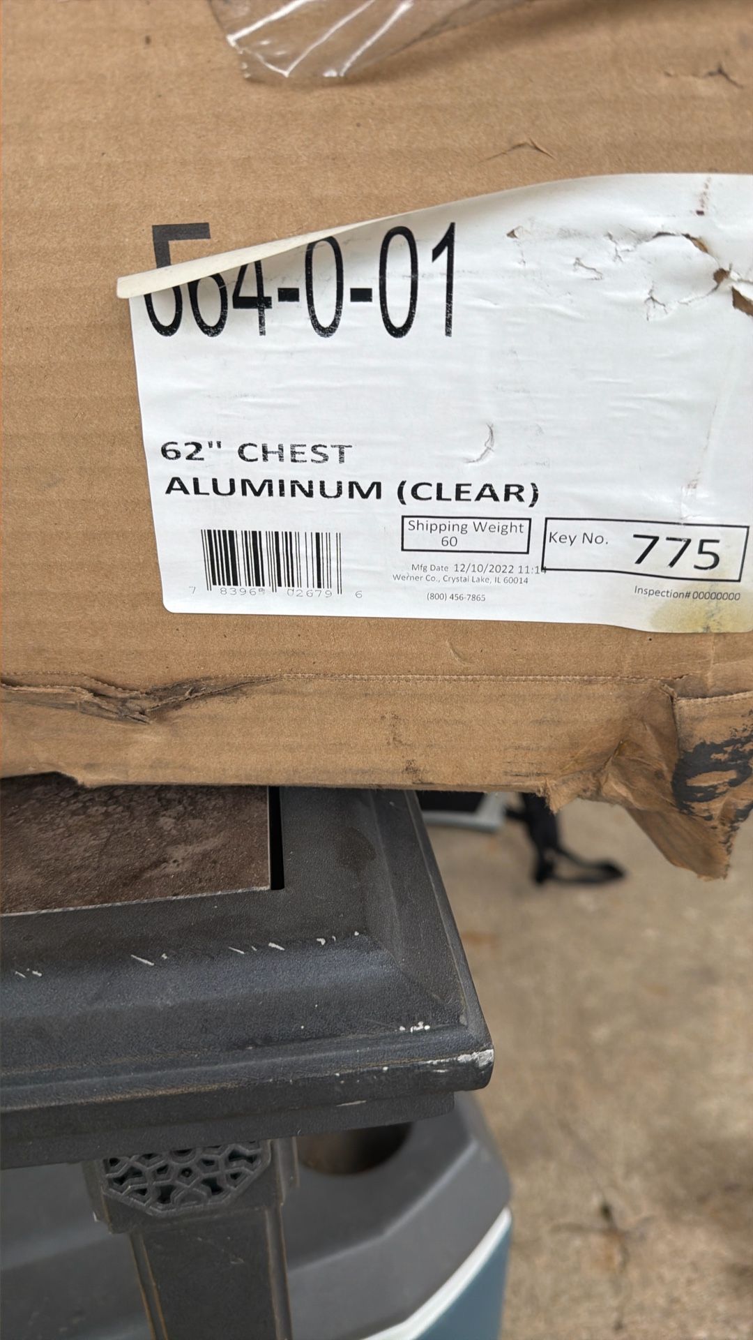 Weather Guard 62 Inch Tool Box New In Box With Keys