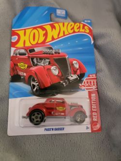 Hot Wheels Pass'N Gasser Red Edition