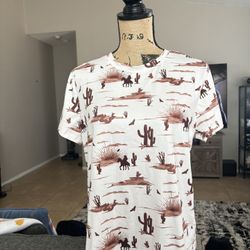 Western Print Shirt 
