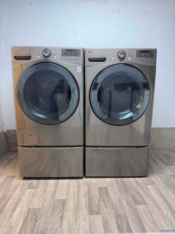 Set washer and dryer LG
