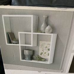Corner shelf set