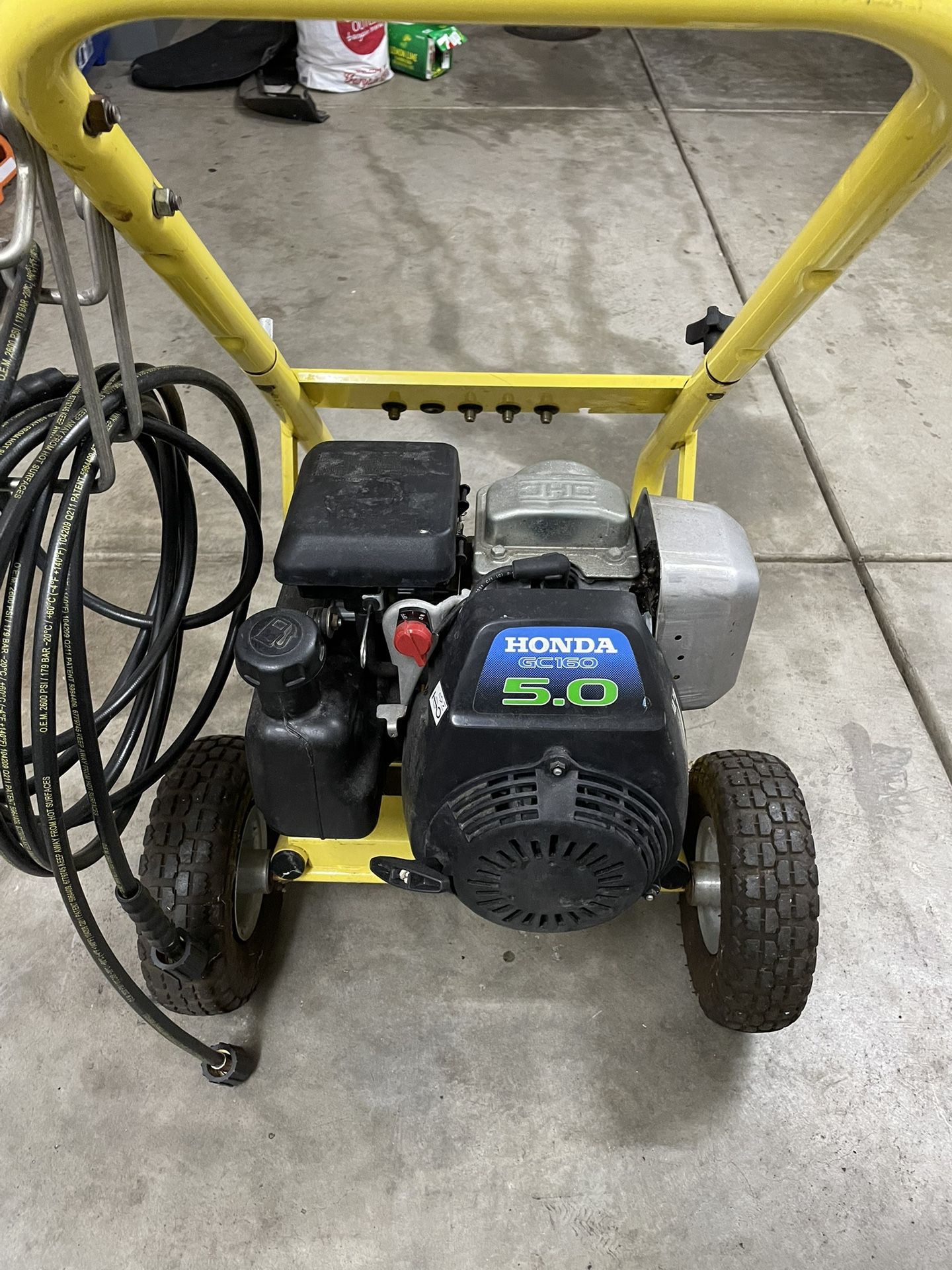 Pressure Washer Honda 160