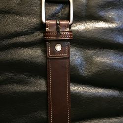 Coach man belt