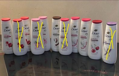 Dove body wash