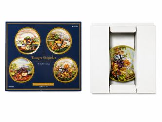 Limoges originals Hand decorated Porcelain -4pc