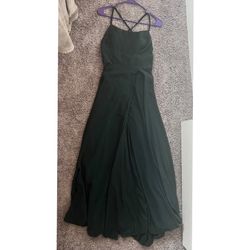 Women’s Beautiful Dark Green Dress
