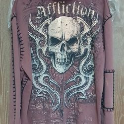 Afflction Zip-Up Hoodie NWT Size XL