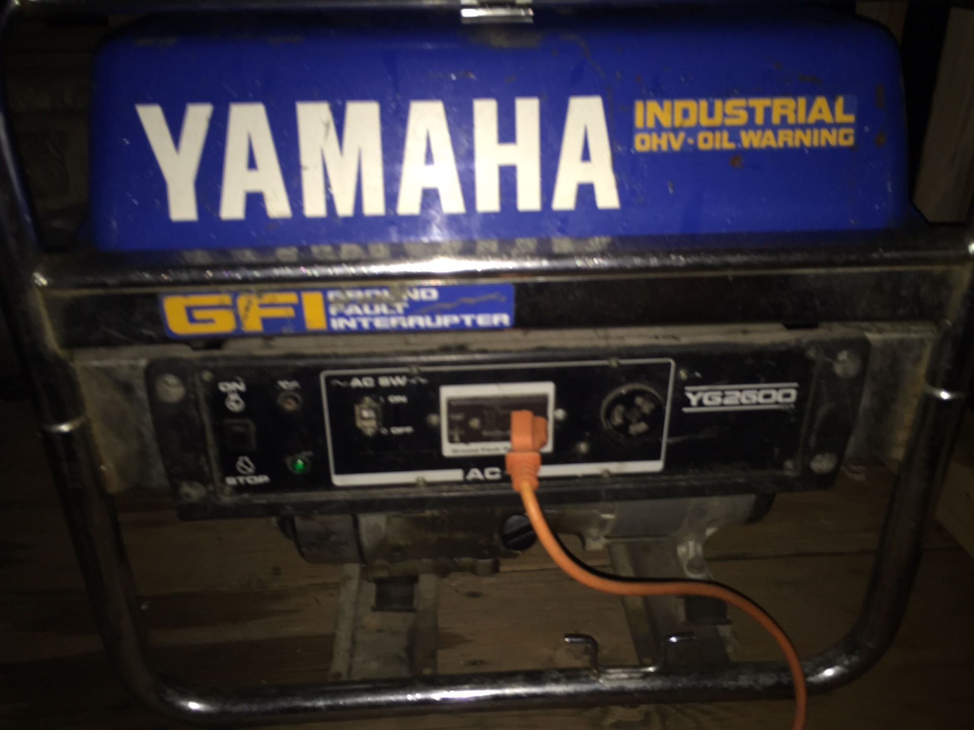 2600 w yamaha gas generator great deal great condition