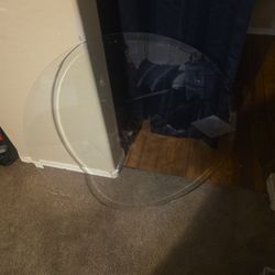 36in Beveled Glass Top 