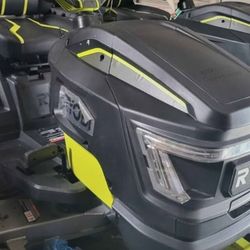 RYOBI
80V HP Brushless 42 in. Battery Electric Cordless Riding Lawn Tractor with1 (10" '0Ah Batteries and Charger