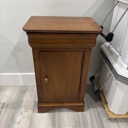 Wooden nightstand
