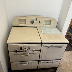 Vintage Stove And Oven
