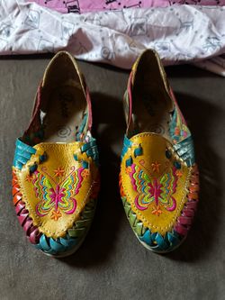 Huaraches mexicanos artesanales Size 3