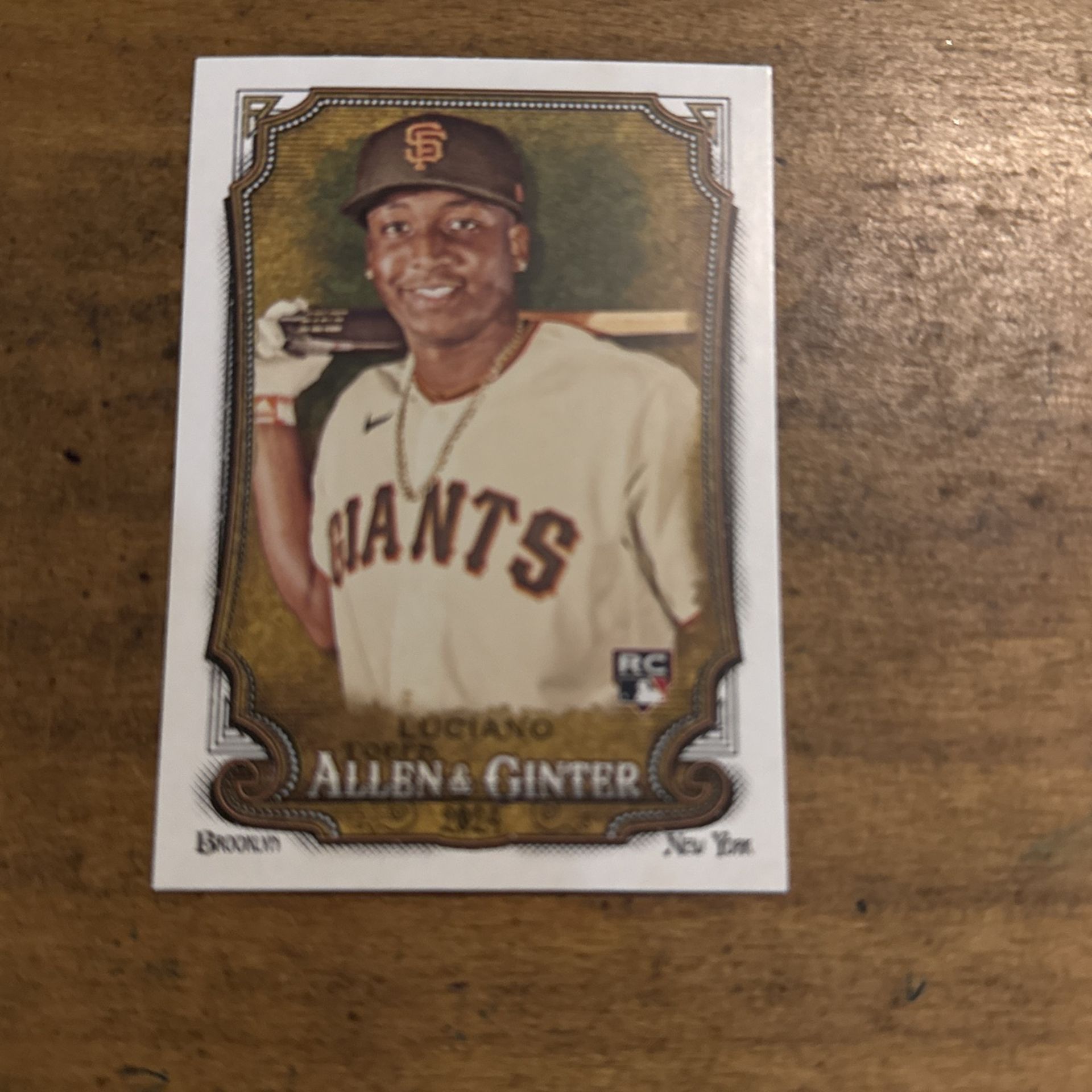 2024 ALLEN & GINTER MARCO LUCIANO ROOKIE CARD
