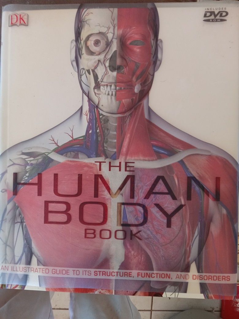 The Human Body Book With DVD Never Used Like New Retail $35  $25 Or Best Offer First Reasonable Offer To Pickup