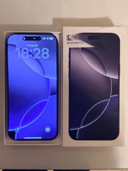 iPhone 16 Pro Max 1TB – Like New, Unlocked, 93% Battery