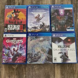 PS4 And PS5 Games