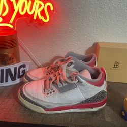 Jordan 3 Fire Red