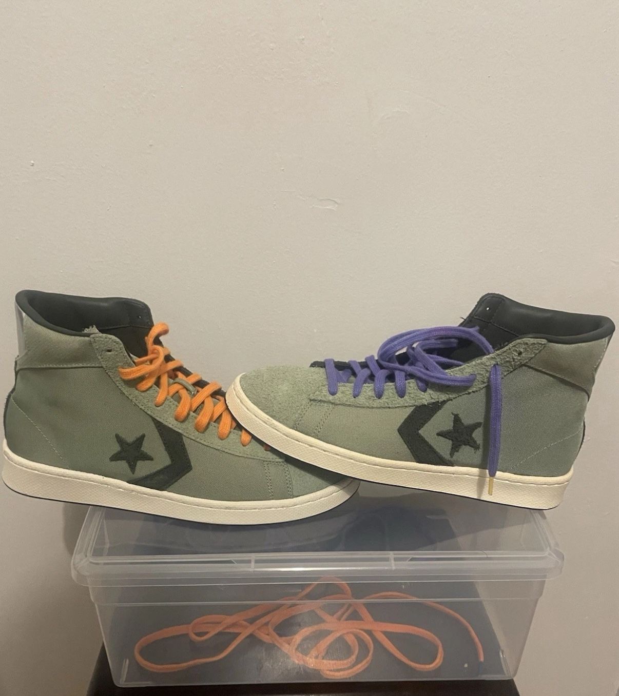 FS only - Converse Pro Leather Hi BHM Size 9