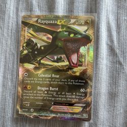 Rayquaza EX 85/124 - Dragons Exalted Pokemon Card - Collectible